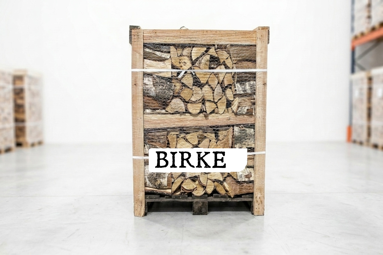 Brennholz Palette – Birke – 30/33 cm – kammergetrocknet – 2 RM
