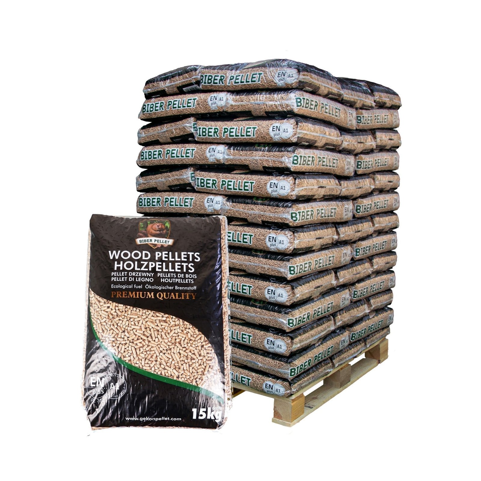Biber Holzpellets – Tierstreu