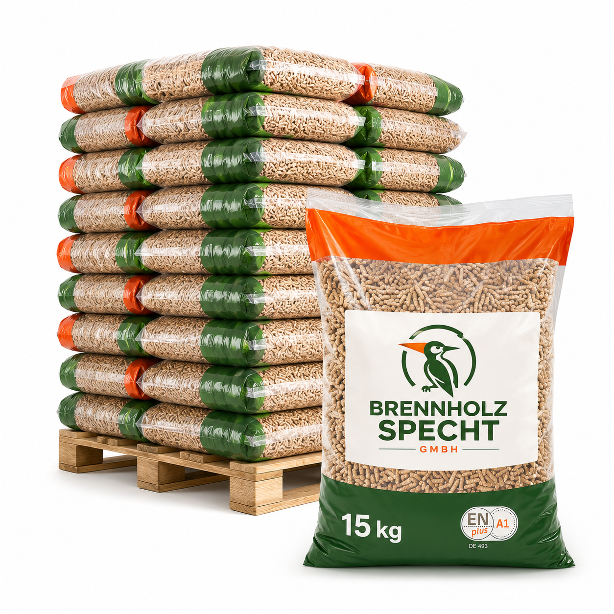 3 Paletten HARRY Holzpellets