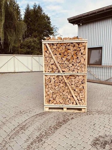 Kammergetrocknet Buche Brennholz – 980 kg Palette – Bild 5