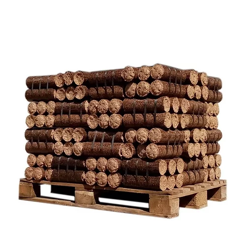 Gemischt gepresstes Holz (Hartholz und Nadelholz) – 480 kg Halbe Palet