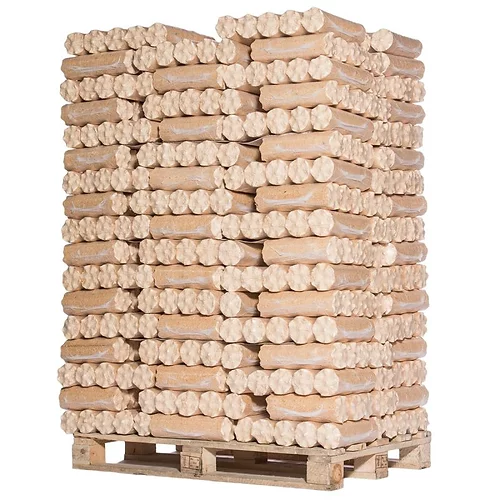Gepresstes Holz – Nadelholz – 960 kg Palette