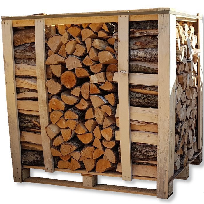Kammergetrocknet Birke Brennholz – 30 – 33 cm Holzscheite – 1 RM – FSC