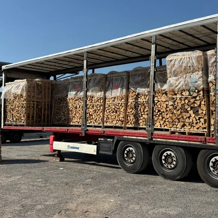 Volle LKW-Ladung Esche Brennholz – 50 cm Holzscheite – 48 RM – H1 G1