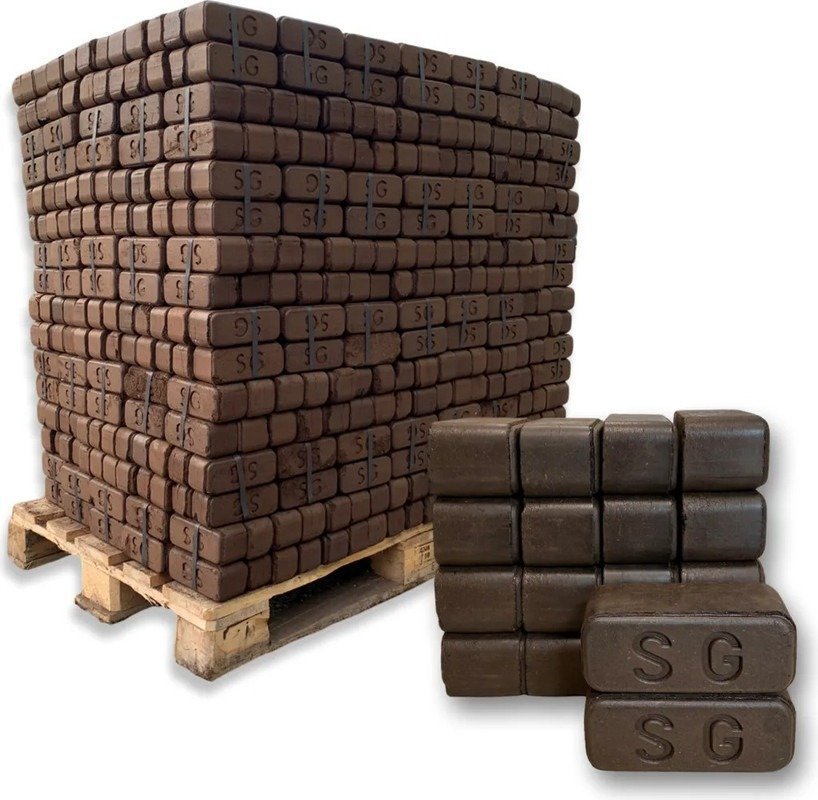 Firepracht Torfbriketts – 960 kg Palette