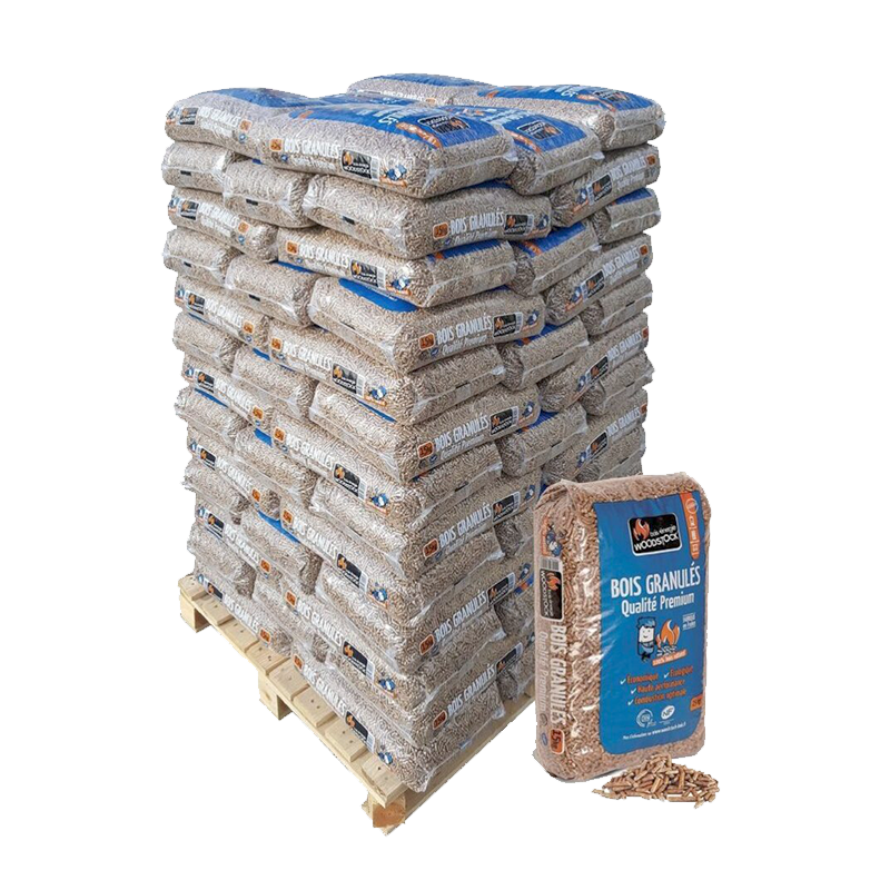 Woodstock Französisch Holzpellets – 1, 170 kg Palette