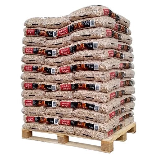 Natur Energie Französisch Holzpellets – 1.050 kg Palette (70 Säcke)
