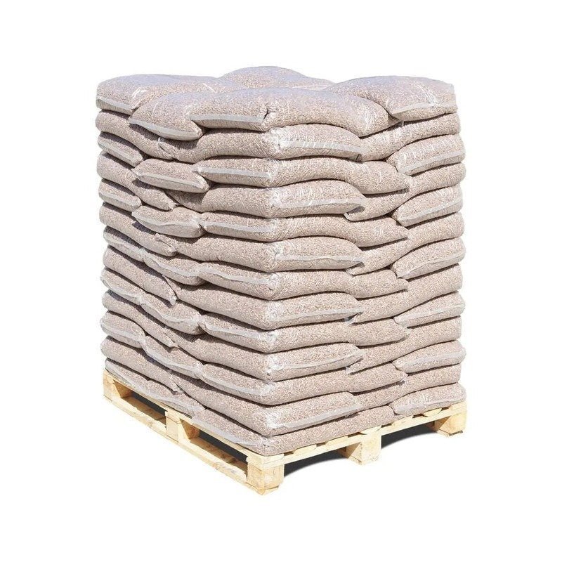 Eiche Holzpellets ENplus A1 – 975 kg (65 × 15 kg Säcke)