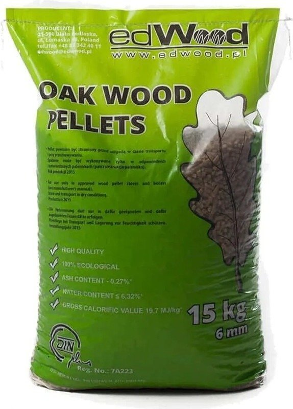 Eiche Holzpellets ENplus A1 – 975 kg (65 × 15 kg Säcke) – Bild 3