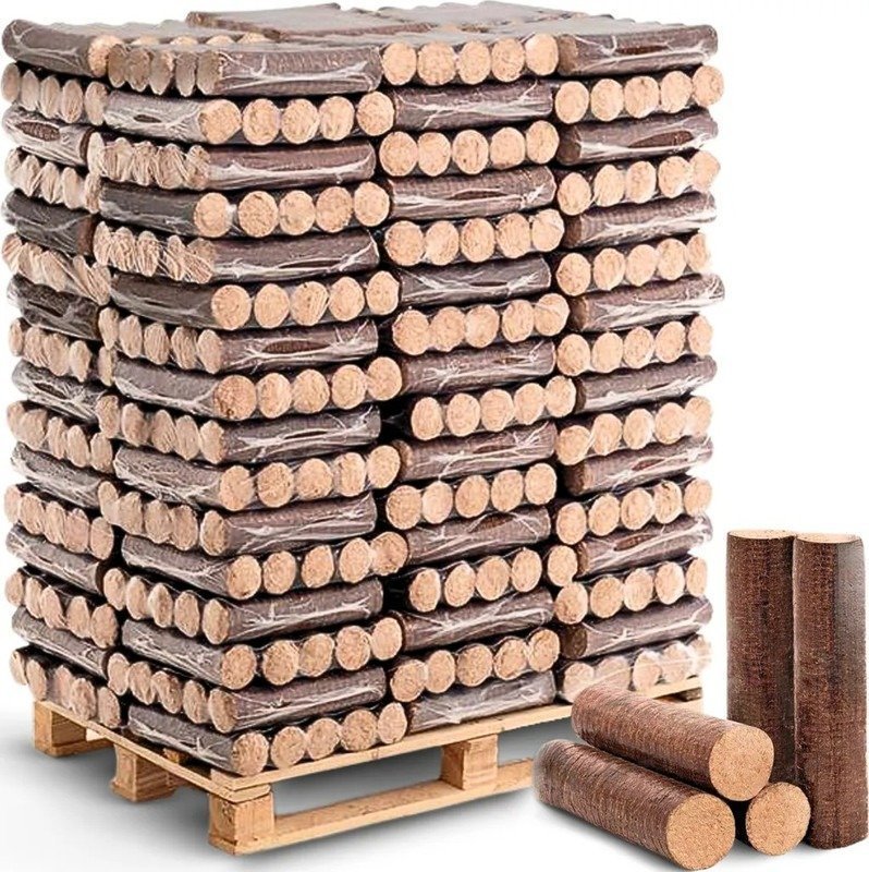Holz4home® Hartholzbriketts – 960 kg Palette