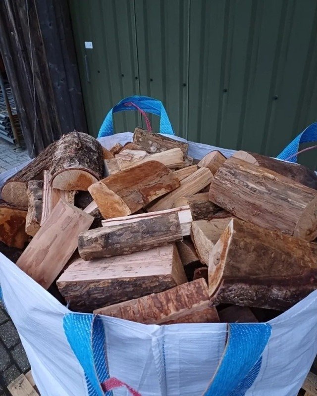 Brennholz Mix 25 cm – 4 SRM in Big Säcke – kammergetrocknet – Bild 2