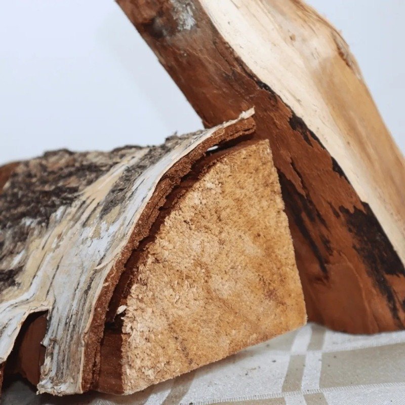 Birke Brennholz 25 cm – 4 Big Säcke × 1.0 SRM – Bild 2
