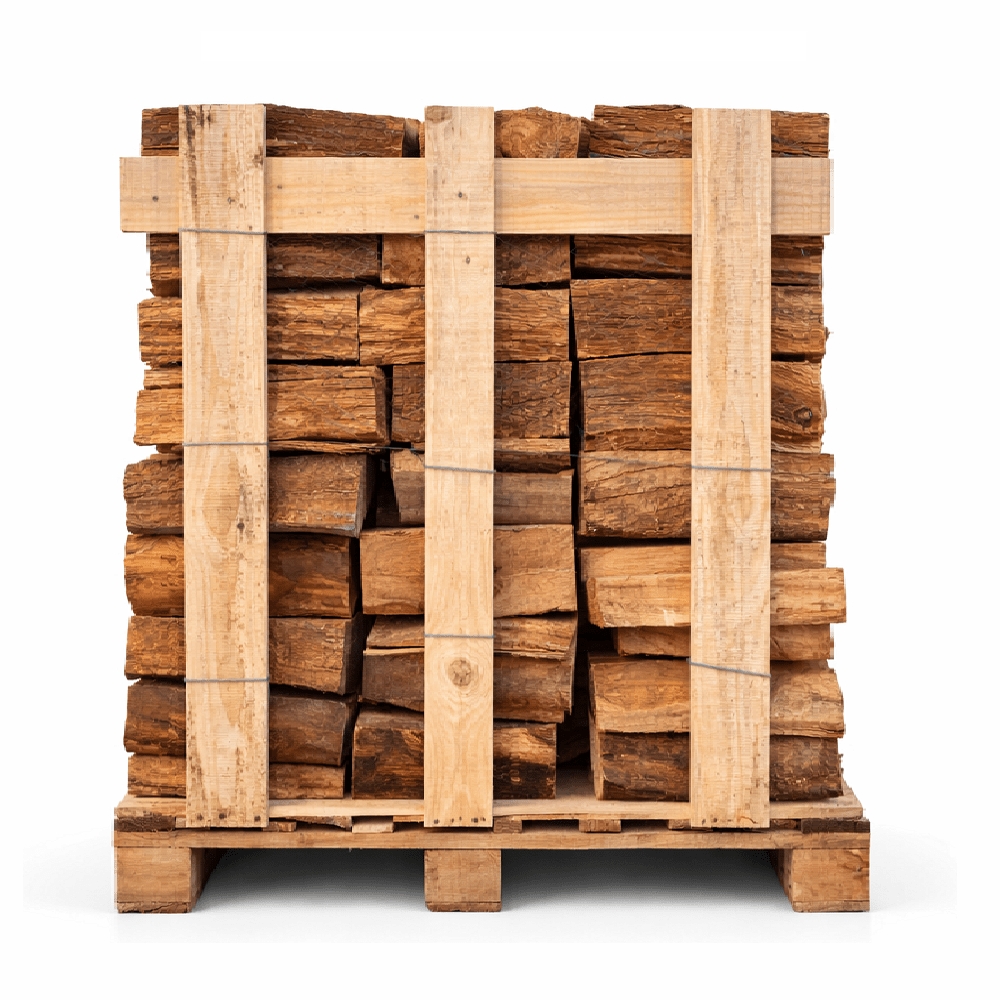 Buche Brennholz 30 cm kammergetrocknet on a Palette – Bild 3