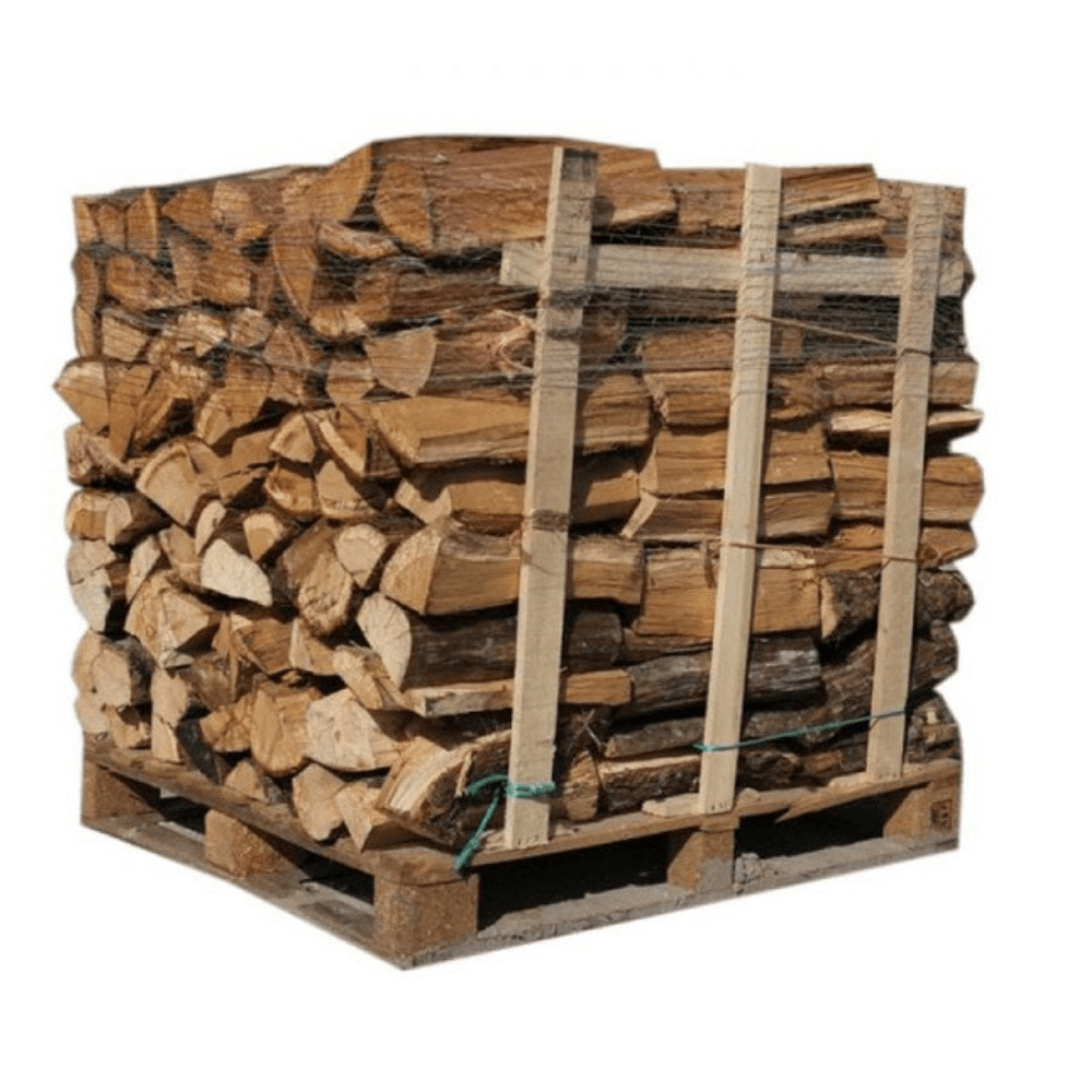 40 cm getrocknet Hartholz Brennholz – Hartholzmischung Palette