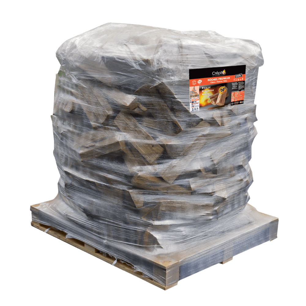 Kammergetrocknet Brennholz 40 cm – 1.3 m³ Palette