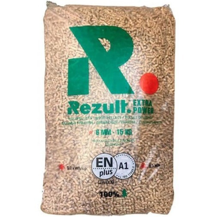 REZULT Holzpellets – ENplus A1 – 70 × 15 kg Säcke – 1.050 kg Palette – Bild 3