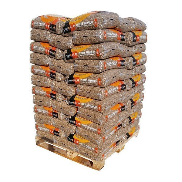 Crépito Holzpellets – Palette mit 72 × 15 kg Säcke – Bild 2