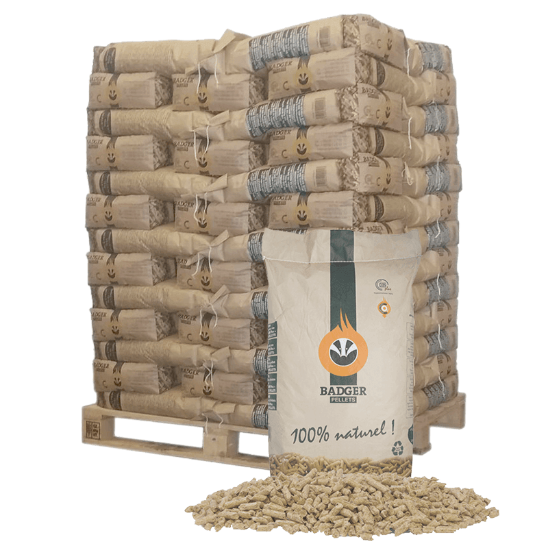 BADGER Pellets Palette – 65 Säcke × 15 kg – Bild 3